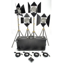 Lowel-Light Manufacturing D2-94Z DP 4 Light Kit with MCSEM Multi Case