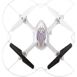 Remote Control Drone Quad Copter with HD Camera - White