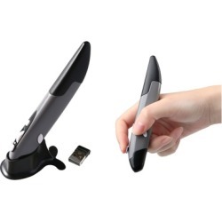 Wireless Mouse Holding Like a Pen USB Receiver