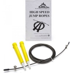 Black Mountain Products Speed Rope Yellow Speed Jump Rope Cable Yellow