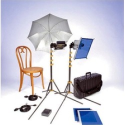 Lowel-Light Manufacturing GO-952Z To Go 95 2 Light Kit with T1-82 Tube Case