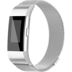 FitBit Charge 2 Wristband Metal Stainless Milanese Magnetic Loop Band