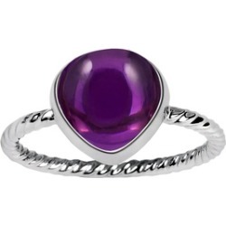 Orchid Jewelry 925 Sterling Silver 5 Carat Amethyst Ring