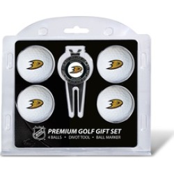 Team Golf 13006 Anaheim Ducks 4 Ball - Divot Tool Gift Set