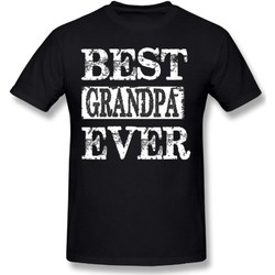 TOITR Best Grandpa Ever Black Tee