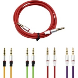 3.5mm Male To Male Car Aux Auxiliary Cord Stereo Audio Cable For Phone iPod