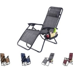 Zero Gravity Patio Lounge Chair Folding Beach Patio Camp Tables