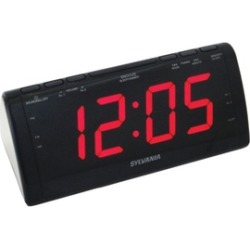 Sylvania Scr1206b Jumbo-digit Clock Radio