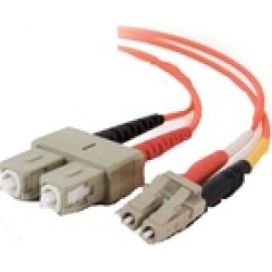 Cables To Go 33119 7M Multimode LC-SC Duplex Patch Cable With Clips