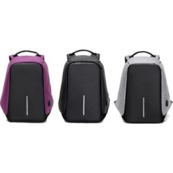 Anti-Theft Laptop Backpack Water Repellent USB Port Travel School Bag
