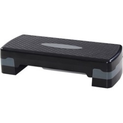 Fitness Aerobic Step Adjust 4" - 6"Exercise Stepper w/Risers New 27"