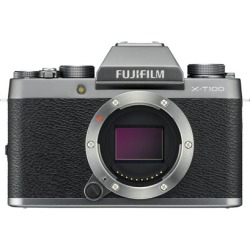 Fujifilm X-T100 Mirrorless Digital Camera (Dark Silver)