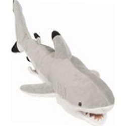 Sunny Toys NP8123 24 In. Shark - Black-Tip Reef, Animal Puppet