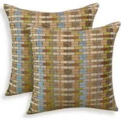 Essentials 19-63231MOC Othello Jacquard Geometric Toss Pillow