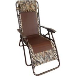 Oversized Camoflague Sling-Fabric Zero-Gravity Chair