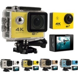 4K Ultra HD 16MP 1080p 60fps Wifi 170° Wide Angle Sports Action Camera