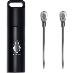 Kizer Titanium Toothpick 2 Picks Set