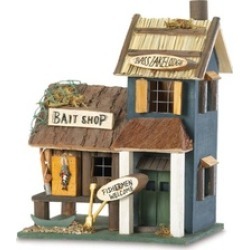 Multi-level Bass Lake Lodge Birdhouse