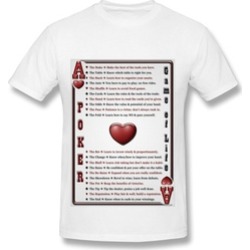 Hswzs Funny Poker Games s Adult Tee