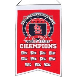 Winning Streak Sports 11 Time World Series Champions Banner