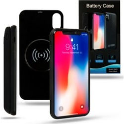 iPhone X Case with Wireless Charging Powerbank and Kickstand