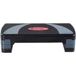 Fitness Aerobic Step Adjustable Indoor Exercise Stepper with Risers