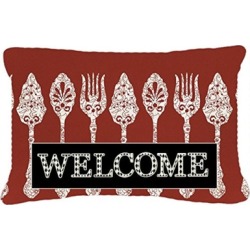 Carolines Treasures Serving Spoons Welcome Indoor & Outdoor