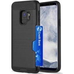 Samsung Galaxy S9 Hybrid Card To Go Case Black Tpu Case