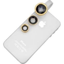 Clip On Cell Phone Lens for iPhone Universal Wide Angle Macro Fisheye