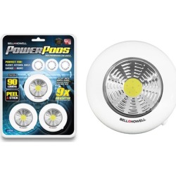 As Seen On TV - Bell + Howell Power Pods - High-Performance Lights (3-Pack)