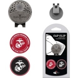 Team Golf 64647 US Marines Golf Ball Marker Hat Clip