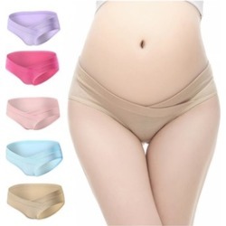 Cotton Maternity Panties Pregnant Briefs Underpants Multi Packs