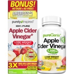 PureGenix Apple Cider Vinegar (2-Pack) and Purely Inspired Apple Cider Vinegar