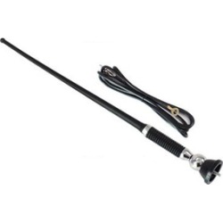 Car Antenna Universal Rubber Roof Mount Swivel Base Stereo AM/FM