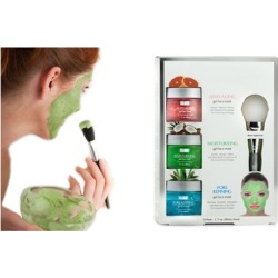 Women`s Skin Care Rose, Gold and Cucumber Gel Face Masks