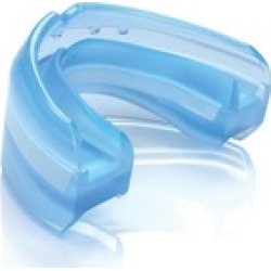 Shock Doctor Ultra Double Braces Mouthguard - Transparent Blue