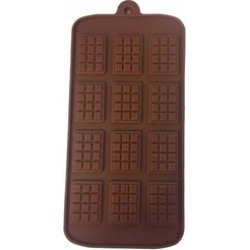 Chocolate Bar Mini Waffle Silicone mold Candy Chocolate Fondant Tray