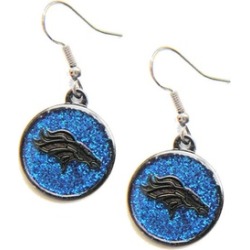 Sports Team Logo Glitter Sparkle Dangle Logo Earring Set Charm Gift