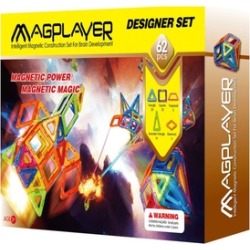 Intelligent magnetic construction magplayer blocks toys set 62 pcs : image Intelligent magnetic construction magplayer blocks toys set 62 pcs