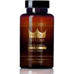 Hair Loss Vitamins - Biotin Rich Hair Growth Support w/ Saw Palmetto