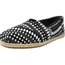 Toms Women's Classic Diamond Tribal Rope Sole Shoes