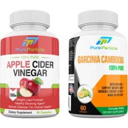 Apple Cider Vinegar Pills and Garcinia Cambogia Weight Loss Combo 2
