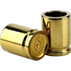Barbuzzo 50 Caliber Shot Glass - Set of 2 Shot Glasses 2-Ounces