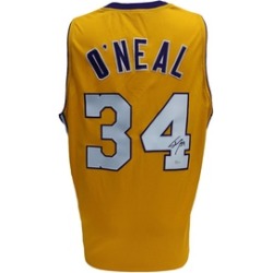 NBA Legend Shaquille O'Neal Autographed Custom Basketball Jersey