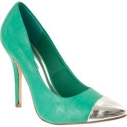 Riverberry Women's 'Ricola' Pointed Toe Stiletto Pumps, Green