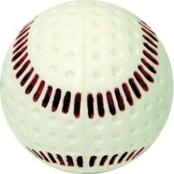 Baden Seamed Machine Baseball-9 Inch Wht