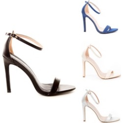 Women's Open Toe Ankle Strap Platform Casual Stiletto Pumps Sandals