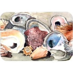 Carolines Treasures 8619CMT 20 x 30 in. Sea Shells Kitchen Or Bath Mat