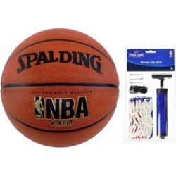 Spalding NBA Street Basketball w/ Tune Up Kit (29.5")