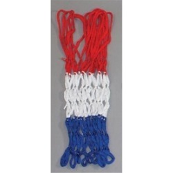 Olympia Sports NT009P 4mm Economy Basketball Net - Red-White-Blue
